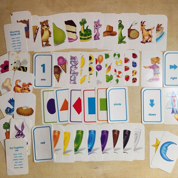 Pre-School Flash Cards Asst Lot-Playskool, Dr. Seuss, Disney Princess - Picture 14 of 16